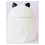 Cartoon White Cute Ceramic Collection Commemorative Jar Cat Shaped Storage 4