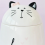 Cartoon White Cute Ceramic Collection Commemorative Jar Cat Shaped Storage 7