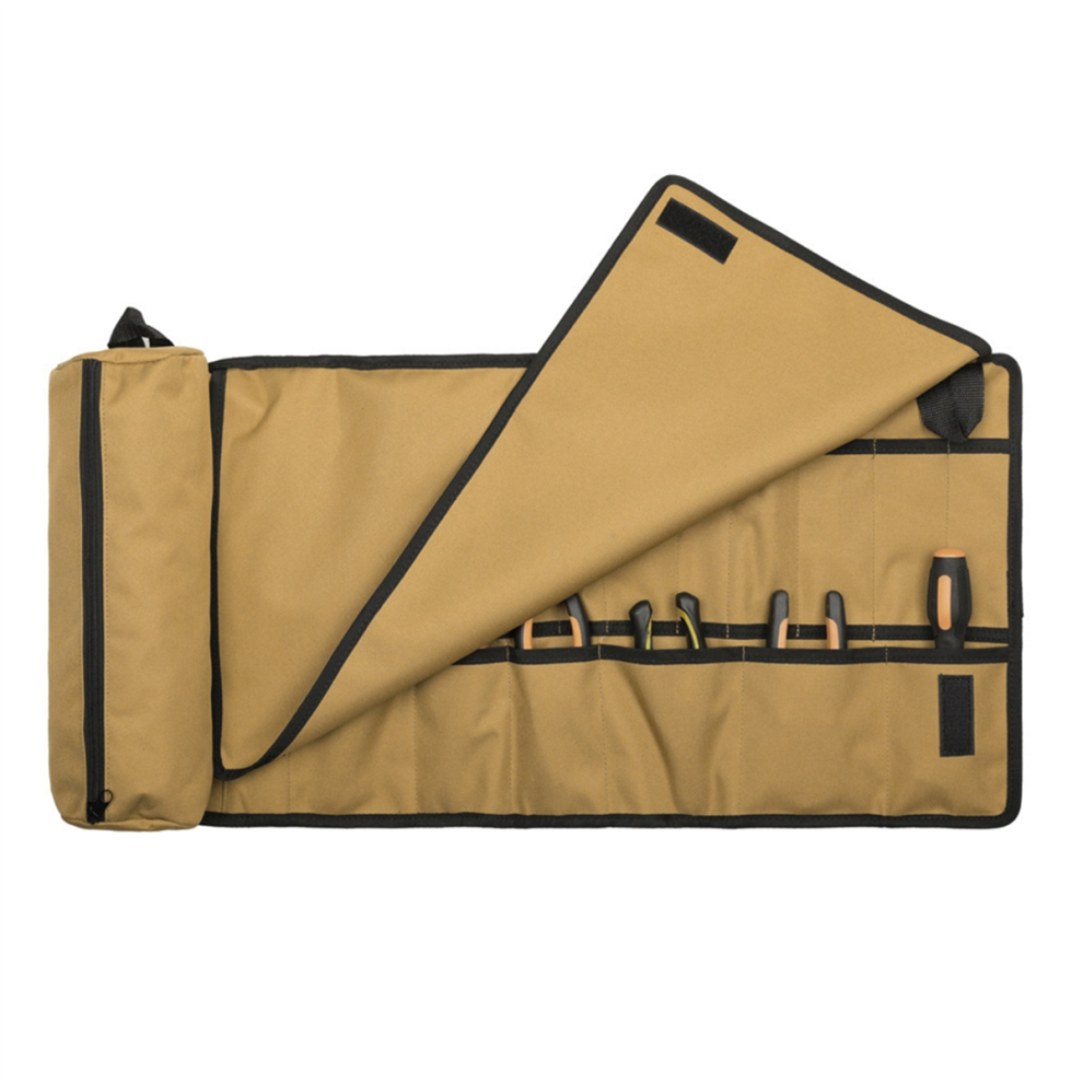 Borsa Portautensili Multiuso, Tascabile Professionale, Portautensili Arrotolabile, Portatile, Piccolo Organizer