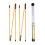 Golf Alignment Sticks Practice Rods Putter Orange Trainer Tools Swing Training Tool 2