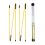 Golf Alignment Sticks Practice Rods Putter Yellow Trainer Tools Swing Training Tool 2
