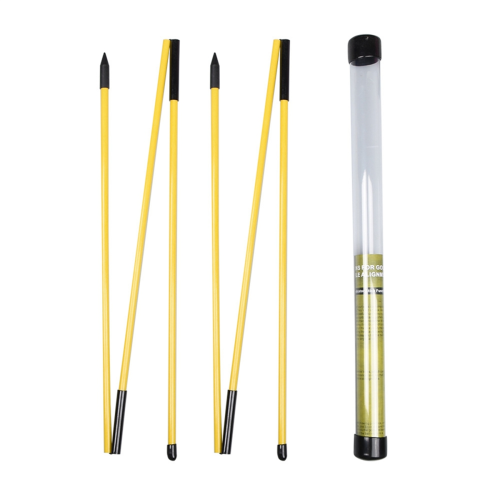 Golf Alignment Sticks Practice Rods Putter Yellow Trainer Tools Swing Training Tool 1