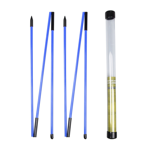 Golf Alignment Sticks Practice Rods Putter Blue Trainer Tools Swing Training Tool 1