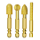 Grinding Head Hexagonal Handle Carbide Rotary File Cast Iron Stone Hand Drill for Glass Tool 1