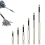 High-Magnetic Screwdriver Drill Bit Set, 6PCS Anti-Slip Magnetic Bits, Electric Precision Set 3