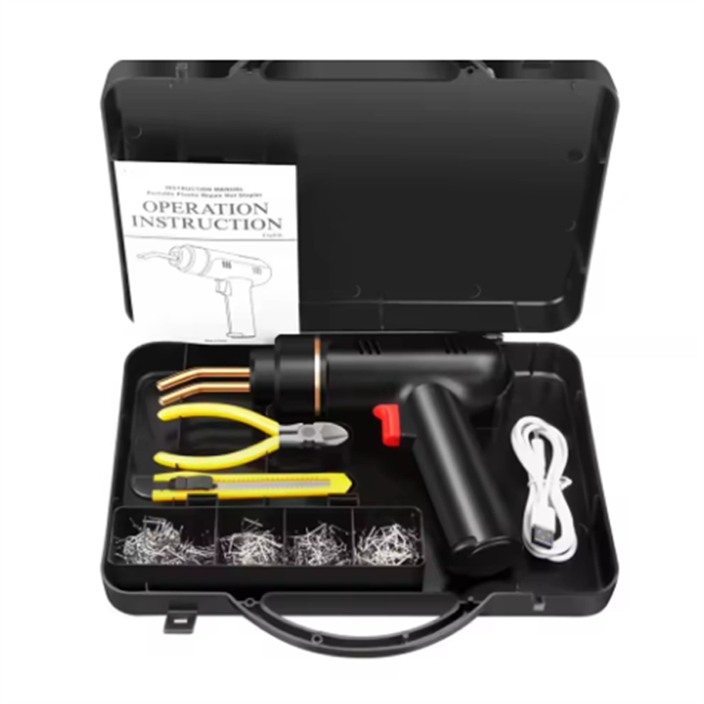 Kit Di Riparazione Per Paraurti Auto Con Pinzatrice A Caldo Da 200 W E 5000 Ah, Saldatrice Per Plastica