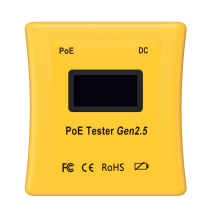 Verbesserter 802.3bt 90-W-PoE-Tester, tragbarer Spannungsstrom für Geräte, batterieloses CCTV-Detektor-Tool