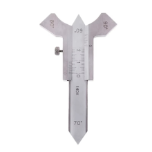 0-20 mm tragbares Schweißnahtmessgerät, Metalltiefen- und Dickenprüfwinkellineal, Holzbearbeitungswerkzeug, 60, 70, 80, 90