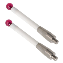 2 Stück Taststift A 5000 3709 CMM 50 mm Kontaktsonden Keramikmesswellen - 6 mm Kugelspitze CNC-Werkzeugzubehör