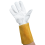 Working Gloves,Welding Gloves Unlined Grain with Cuff and Fireproof Welders Extremely Soft Flexible 6