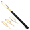 4Pcs Pottery Fluting Tool Kit Clay Ceramics Trimming Tools with 3 Different Blades Handle for Works 2