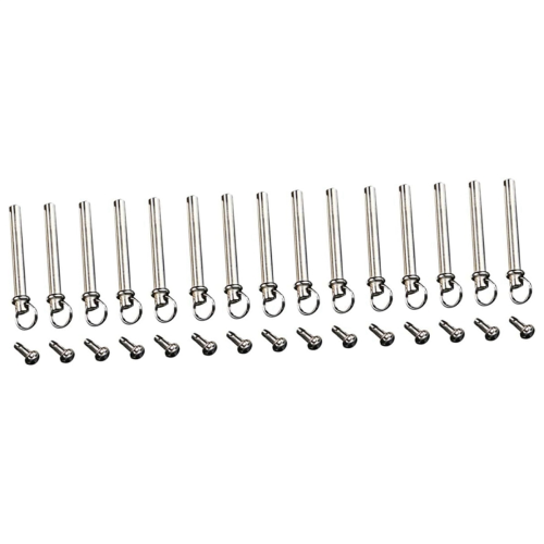 15 Pack Fan Accessories Nuts Folding Hand Solid Shaft Rivet Crafting DIY Studs Paper 1