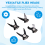 5-in-1 Multifunctional Pliers Set,Wire Stripper/Cutter/Crimper,Interchangeable Head Wire Cutting Tool 9