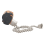 2pcs Ceiling Fan Light Switch,E87438 Lamp Switch with 11in Beaded Pull Chain,6A 125VAC, Electrical Chain 4