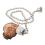 2pcs Ceiling Fan Light Switch,E87438 Lamp Switch with 11in Beaded Pull Chain,6A 125VAC, Electrical Chain 5