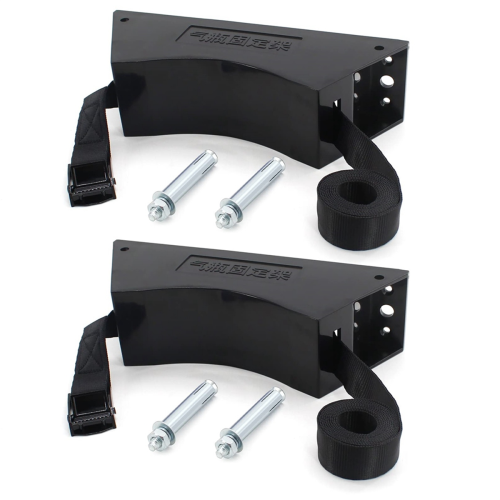 Support mural pour bouteille de propane avec vis, lot de 2