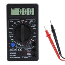 DT830B DC/AC LCD Digital Multimeter 750/1000V Voltmeter Amperemeter Ohm Tester Hohe Sicherheit Handheld Meter