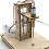 Mini Desktop Drill Students Science and Technology Small Production Invention DIY Wooden Board Drilling Model Tools 3