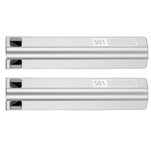Torcia LED super luminosa, portatile, ricaricabile tramite USB, luce di emergenza, impermeabile, mini, da campeggio.