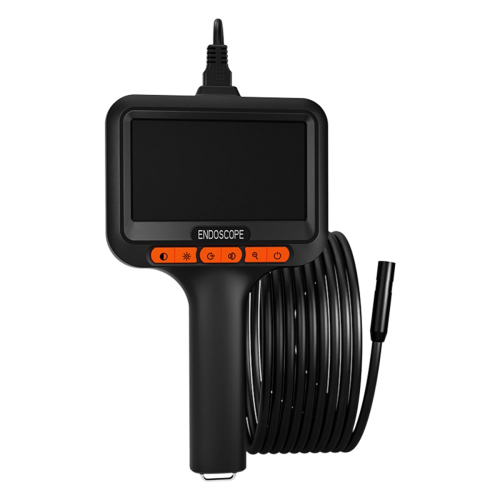 Caméra Endoscopique HD 1080p Avec écran 10,9 Cm - Câble 5 M, étanche IP67, 8 LED - Pour IPhone, Android