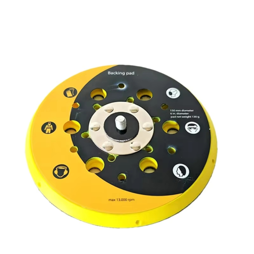 Patin de ponçage de 6 pouces pour ponceuse électrique pneumatique