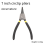 4Pcs Snap Ring Pliers 7inch Plier Set Circlip Combination Retaining Clip Tools Eye 5