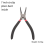 4Pcs Snap Ring Pliers 7inch Plier Set Circlip Combination Retaining Clip Tools Eye 6