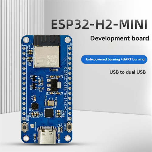 ESP32-H2-MINI Development Board with RGB Light,Support USB+UART Burn-in 2