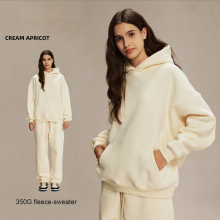 （M）Vintage Plus Size 350 Gsm One Piece Hoodie Autumn Streetwear