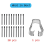 20 PCS Pen Tips Replacement Compatible with for 2 Pencil, Pencil Nibs 1 9