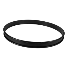 Percussion Drum Hoop Instrument Teile 16 zoll Metall Protector für Snare Drums und Bass