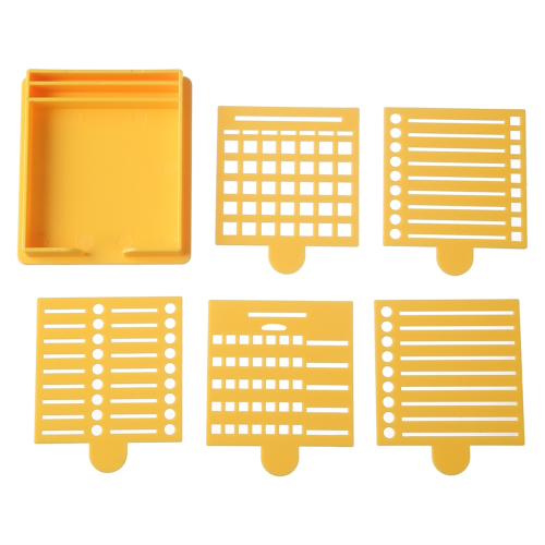 Sticky Note Stencil Template- Holder for Precision Planning Organization,Note Organizer Office School A 1