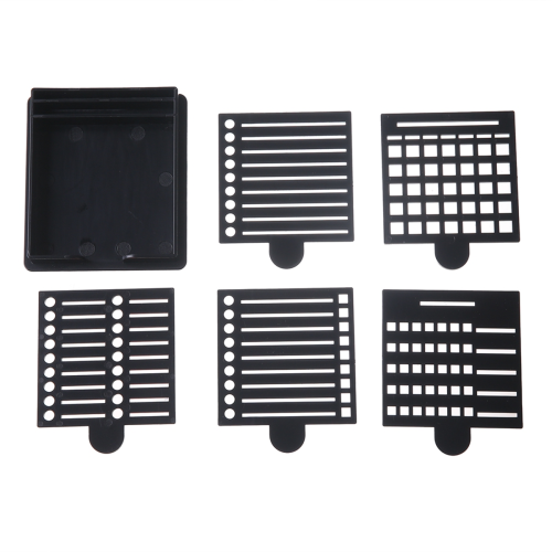 Sticky Note Stencil Template- Holder for Precision Planning Organization,Note Organizer Office School C 1