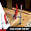 2 Pcs Table Work Bench Grip Clamp 3/4 Inch Dog Hole Hold Down for Woodworking 5