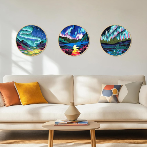 3 Pack Embroidery Kit for Beginners, - Embroidery- Practice 2