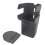 Creativity 2 in 1 Deskside Trash Can with Broom Lid Desktop Plastic Portable Garbage Basket Container 6