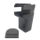 Creativity 2 in 1 Deskside Trash Can with Broom Lid Desktop Plastic Portable Garbage Basket Container 2