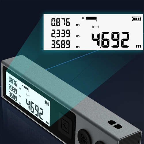 M120 Upgraded Distance Meter Mini Laser Backlight Bluetooth Portable Home Measurement Tool 2
