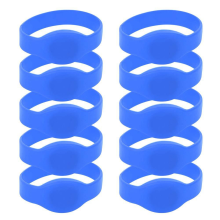 10 Stück RFID-Armband, 125 kHz IP68 ID-Karte Sauna-Zugangskontrollarmband für Hotel-Schwimmbadzimmer