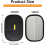 Lot de 2 gants de toilettage électrostatiques réutilisables pour animaux de compagnie 3