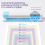 Perforatrice 30 trous, perforatrice manuelle pour documents, format A4, fournitures de bureau 4