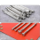 21PCS Leather Stamping Tools,Leather Kit with Rubber Hammer, 20 Different Special Shape Stamp Set Carving Tools 3