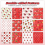 24 Sheets Scrapbook Paper 12inch X Double-Sided Bows Pattern Decorative Decoupage Cardstock Ladybug 4