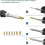 Heat Set Insert Soldering Iron Tip Head M2-M6 Hot Melt Inset Nut Brass Embedded Thread Insertion Kit for Plastic EU PLUG 4