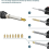 7PCS Heat Set Insert Soldering Iron Tip Head M2 M2.5 M3 M5 M6 Hot Melt Insets Nut Brass Embedded Thread Insertion Kit 3