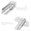 20Pcs Scaffolding Locking Pins for Guardrail and Coupling Applications Construction Sites Industrial Use 6