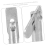 20Pcs Scaffolding Locking Pins for Guardrail and Coupling Applications Construction Sites Industrial Use 8