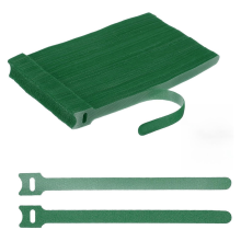 100 stuks herbruikbare zelfklemmende kabelbinders, 8 inch klittenband kabelorganizers voor netsnoeren, datakabels, tv/pc-kabels