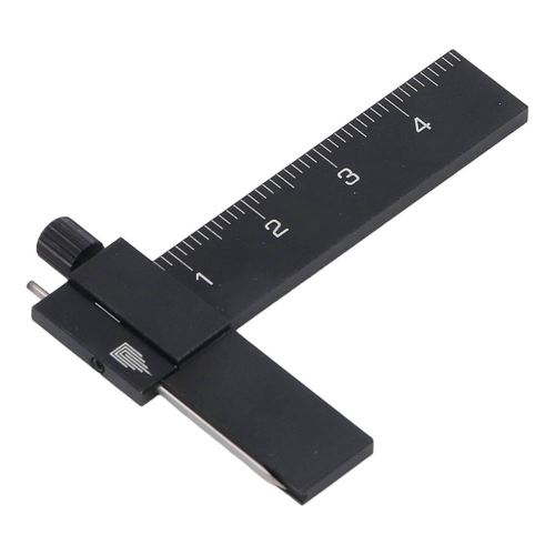 Equidistant Parallel Scriber, Adjustable Writing Ruler Black 1