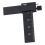 Equidistant Parallel Scriber, Adjustable Writing Ruler Black 7